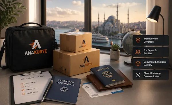 Foreigner Courier Service Istanbul by Ana Kurye