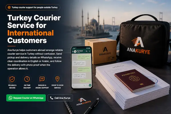 English-speaking courier and logistics concierge in Turkey