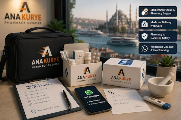 Istanbul Pharmacy Delivery by Ana Kurye